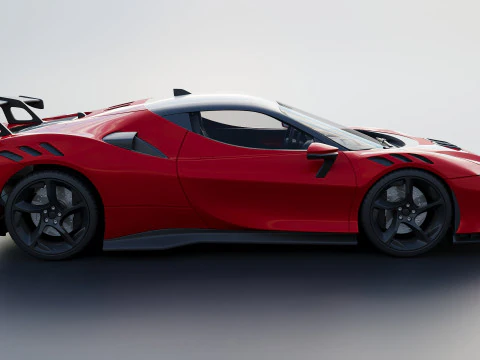 Ferrari SF90 XX 3D Print Model