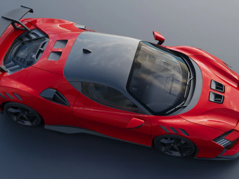 Ferrari SF90 XX 3D Print Model