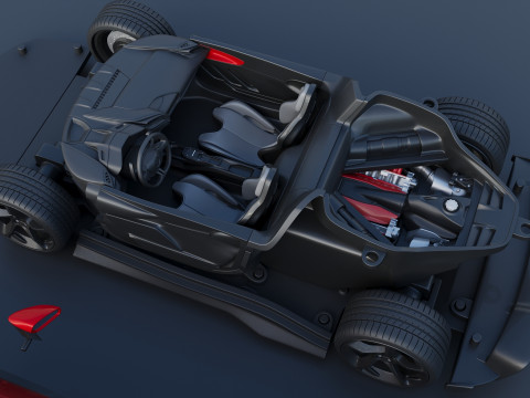 Ferrari SF90 XX 3D Print Model