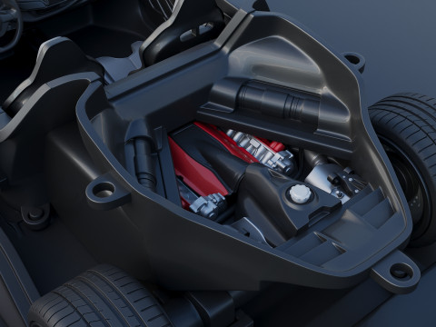 Ferrari SF90 XX 3D Print Model