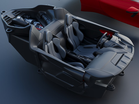 Ferrari SF90 XX 3D Print Model