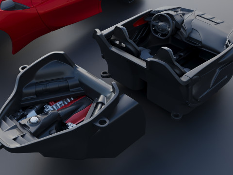Ferrari SF90 XX 3D Print Model