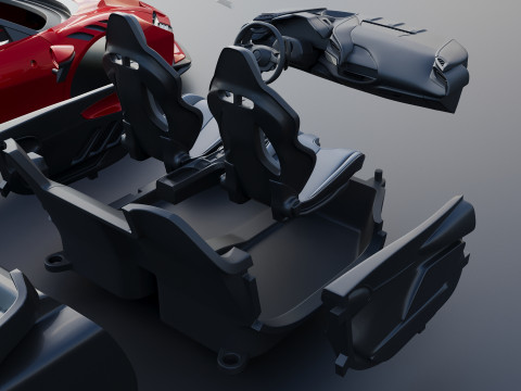 Ferrari SF90 XX 3D Print Model