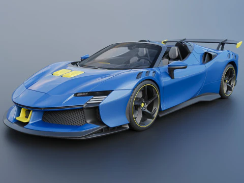 Ferrari SF90XXSpider Modello di stampa 3D