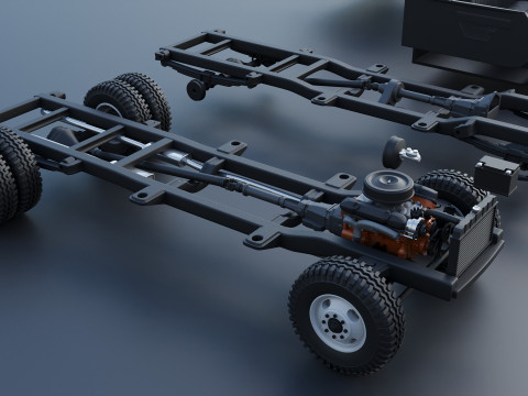 Dodge D300 Wrecker 1977 Model do druku 3D