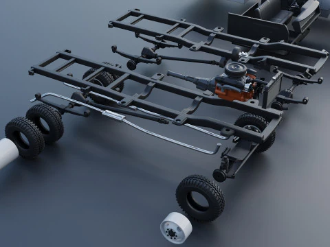 Dodge D300 Wrecker 1977 3D Print Model