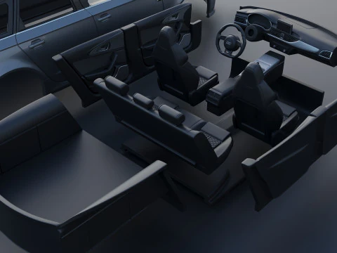 Audi S6 Avant 2016 3D Print Model