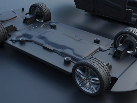 Audi S6 Avant 2016 3D Print Model