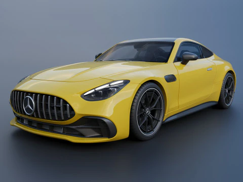 Mercedes-AMG GT43 2025 3D Baskı Modeli