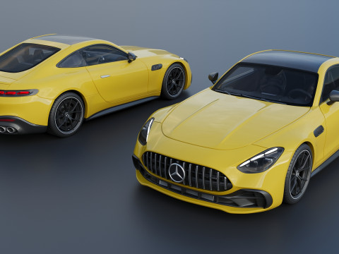 Mercedes-AMG GT43 2025 3D प्रिंट मॉडल
