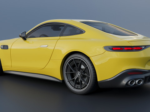 Mercedes-AMG GT43 2025 3D प्रिंट मॉडल