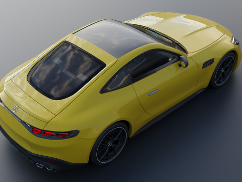 Mercedes-AMG GT43 2025 3D प्रिंट मॉडल