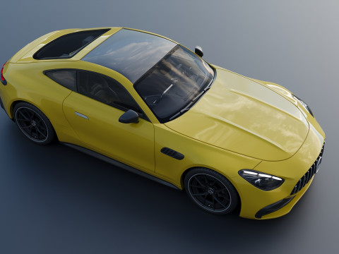Mercedes-AMG GT43 2025 3D प्रिंट मॉडल