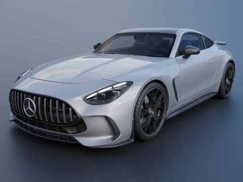 Mercedes AMG GT 63 Coupe 2025 3D Baskı Modeli