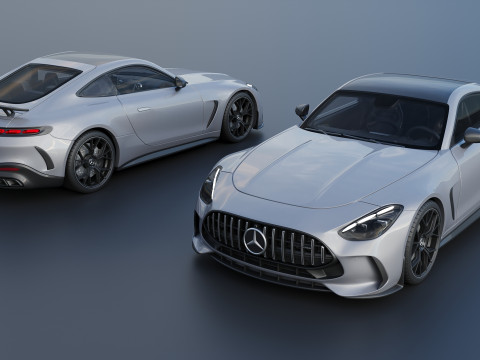 Mercedes AMG GT 63 Coupe 2025 Modello di stampa 3D