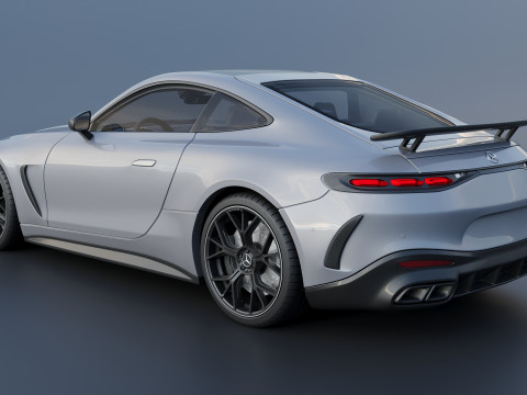 Mercedes AMG GT 63 Coupe 2025 Modello di stampa 3D