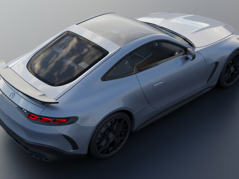 Mercedes AMG GT 63 Coupe 2025 Modello di stampa 3D
