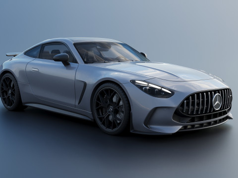 Mercedes AMG GT 63 Coupe 2025 Modello di stampa 3D