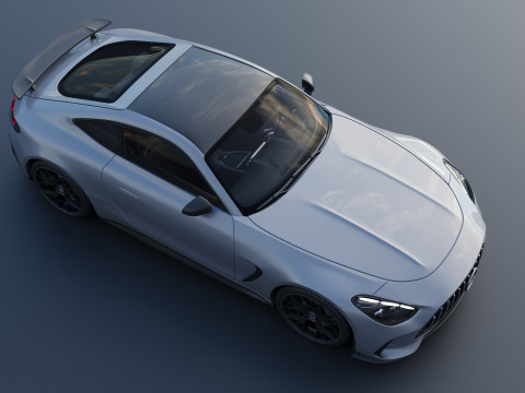 Mercedes AMG GT 63 Coupe 2025 Modello di stampa 3D