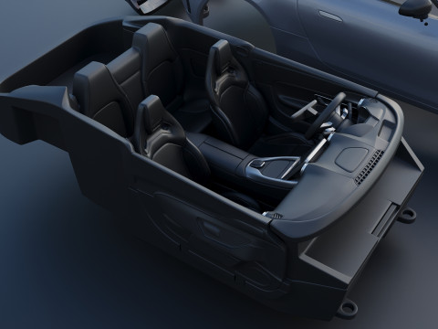 Mercedes AMG GT 63 Coupe 2025 Modello di stampa 3D