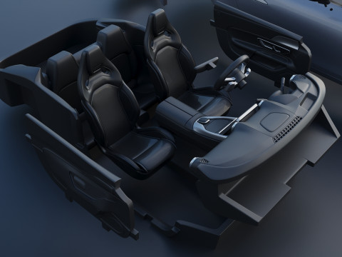 Mercedes AMG GT 63 Coupe 2025 Modello di stampa 3D