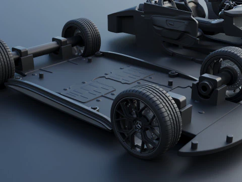 Mercedes AMG GT 63 Coupe 2025 3D Print Model in Automotive 518541