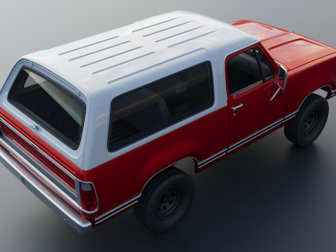 Dodge Ramcharger 1973 3D 프린트 모델