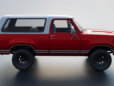 Dodge Ramcharger 1973 3D 프린트 모델