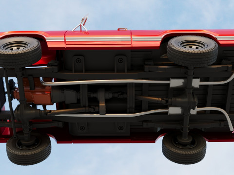 Dodge Ramcharger 1973 3D 프린트 모델