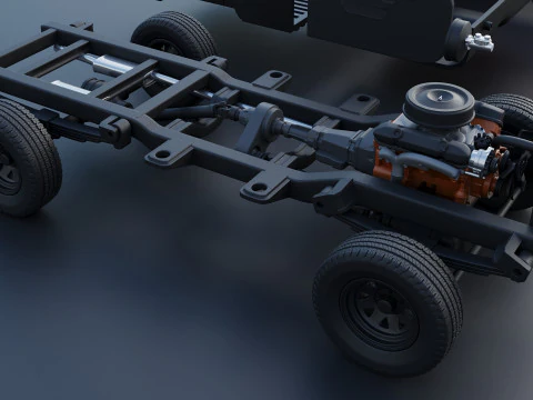 Dodge Ramcharger 1973 3D Print Model