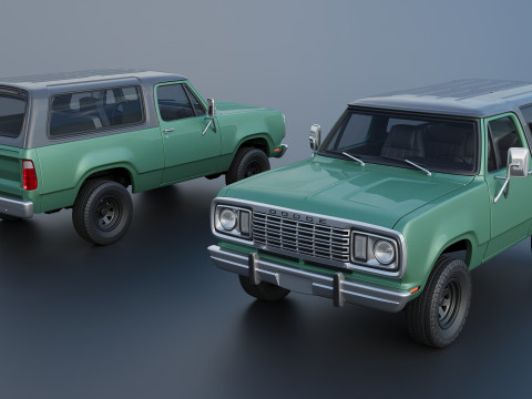 Dodge Ramcharger 1976 Model do druku 3D