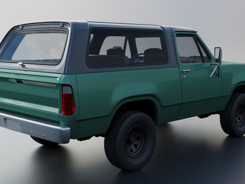 Dodge Ramcharger 1976 Model do druku 3D