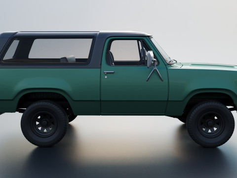 Dodge Ramcharger 1976 Model do druku 3D