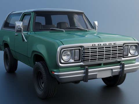 Dodge Ramcharger 1976 Model do druku 3D