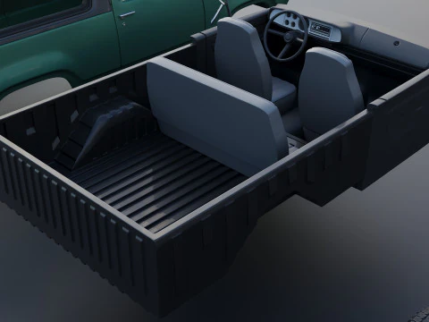 Dodge Ramcharger 1976 3D Print Model