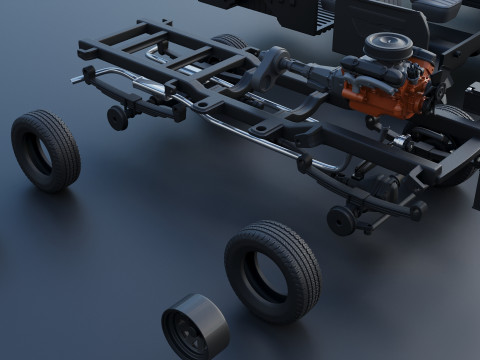 Dodge Ramcharger 1976 Model do druku 3D