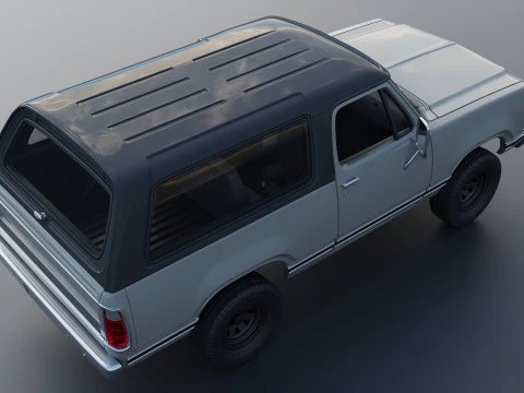 Dodge Ramcharger 1979 3D Print Model