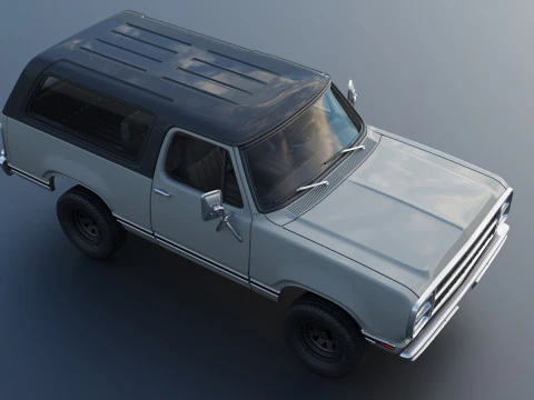 Dodge Ramcharger 1979 3D Print Model