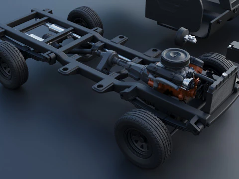 Dodge Ramcharger 1979 3D Print Model