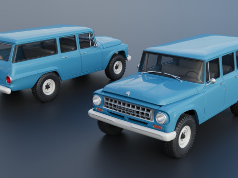 International Travelall 4x4 1964 Modelo de Impressão 3D