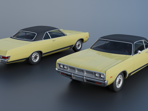 Dodge Polara 1969 Modèles 3D en vedette