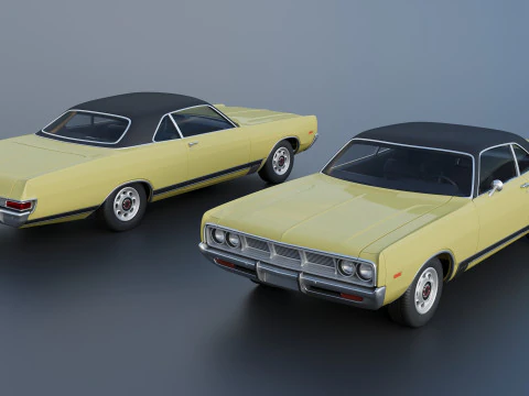 Dodge Polara 1969 3D Print Model