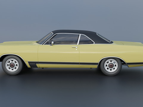 Dodge Polara 1969 Modèles 3D en vedette