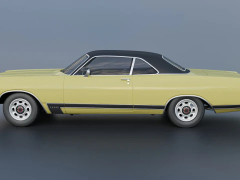 Dodge Polara 1969 3D Print Model