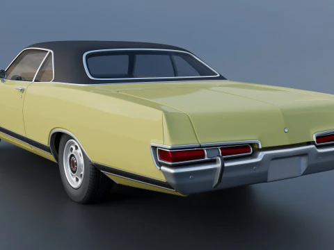 Dodge Polara 1969 3D Print Model