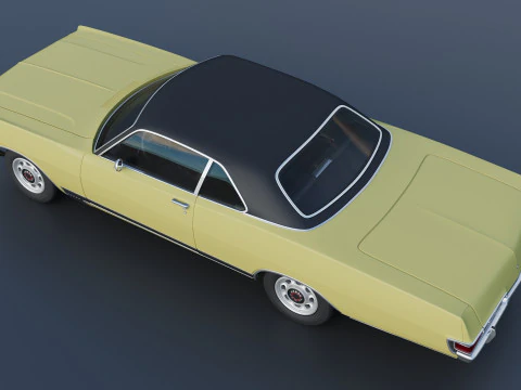 Dodge Polara 1969 3D Print Model
