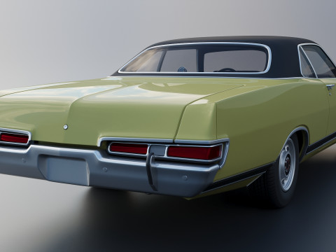 Dodge Polara 1969 Modèles 3D en vedette