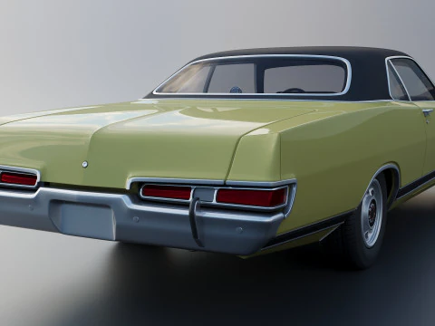 Dodge Polara 1969 3D Print Model