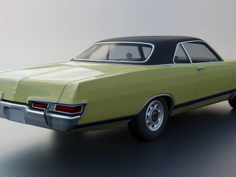 Dodge Polara 1969 3D Print Model