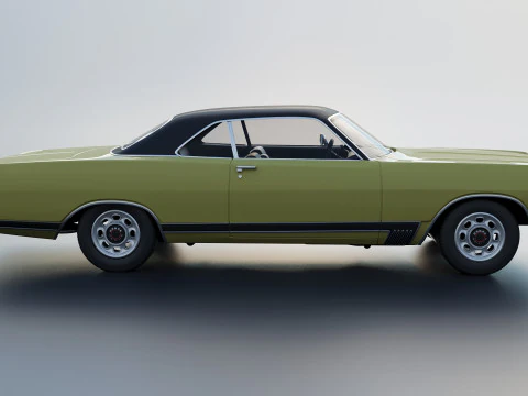 Dodge Polara 1969 3D Print Model